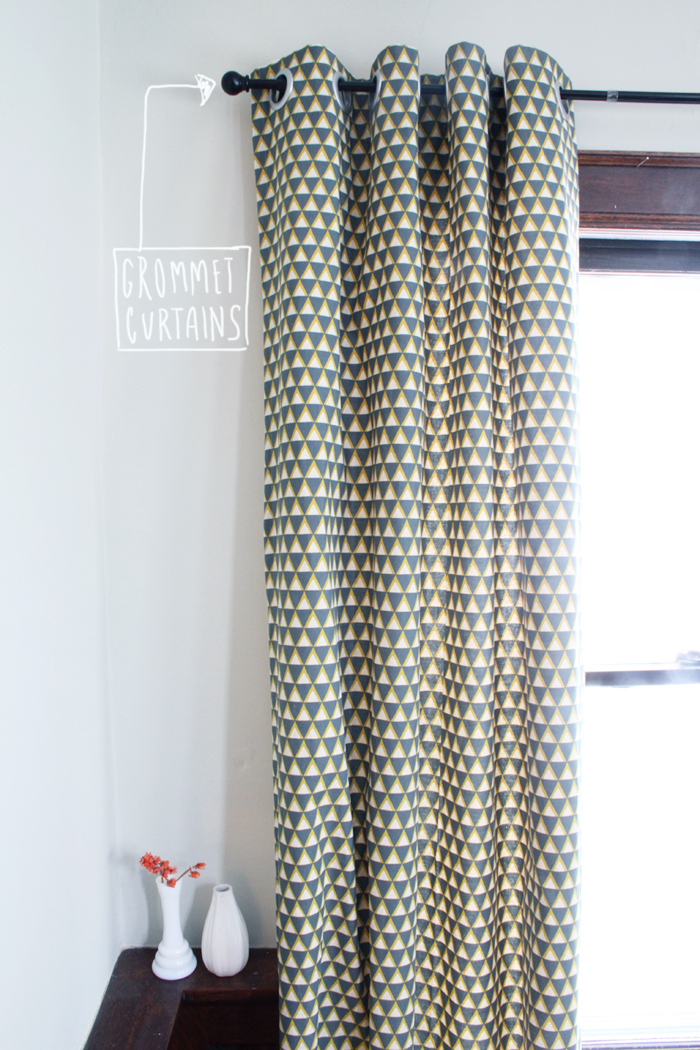simple diy curtain panels