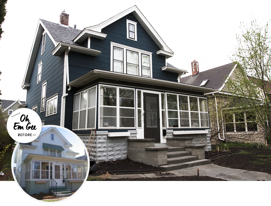Deuce Cities Henhouse | Curb Appeal Before & After